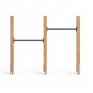 EXIT Linea Robust 110 Doppel-Holz-Reckstange | Douglas-Holz