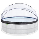 EXIT Poolabdeckung ECO ø450cm - auch für Intex/Bestway - universell