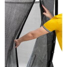 EXIT Supreme ebenerdiges Trampolin ø366cm mit Sicherheitsnetz - grün