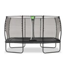EXIT Allure Classic Trampolin 244x427cm - schwarz