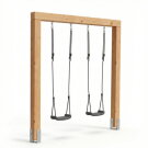 EXIT Linea Massiv 140 doppelte Holzschaukel