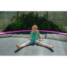 EXIT Silhouette Bodentrampolin ø366cm mit Sicherheitsnetz - rosa