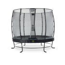 EXIT Elegant Premium Trampolin ø253cm mit Economy Sicherheitsnetz - schwarz