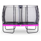 EXIT Elegant Trampolin 244x427cm mit Economy Sicherheitsnetz - lila