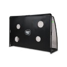 EXIT Finta st&auml;hlernes Fu&szlig;balltor 300x200cm - schwarz