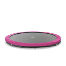 EXIT Silhouette Bodentrampolin ø366cm - rosa