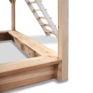 EXIT Loft 500 Holzspielhaus - rot