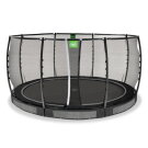 EXIT Allure Premium Bodentrampolin ø427cm - schwarz