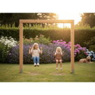 EXIT Linea Massiv 140 Doppelschaukel aus Holz