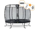 EXIT Elegant Premium Trampolin Komplettset ø305cm - schwarz