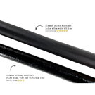 EXIT Elegant Premium Inground-Trampolin 244x427cm mit Deluxe Sicherheitsnetz - schwarz