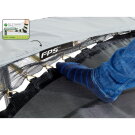 EXIT Elegant Premium Trampolin ø253cm mit Economy Sicherheitsnetz - schwarz