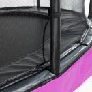 EXIT Elegant Premium Inground-Trampolin 244x427cm mit Deluxe Sicherheitsnetz - lila