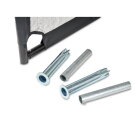 EXIT Finta st&auml;hlernes Fu&szlig;balltor 300x200cm - schwarz