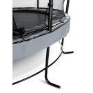 EXIT Elegant Premium Trampolin ø305cm mit Deluxe Sicherheitsnetz - grau