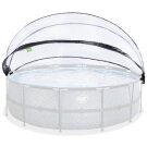EXIT Poolabdeckung ECO ø450cm - auch für Intex/Bestway - universell