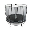 EXIT Elegant Premium Trampolin ø253cm mit Economy Sicherheitsnetz - schwarz