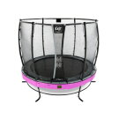 EXIT Elegant Premium Trampolin ø253cm mit Deluxe Sicherheitsnetz - lila