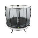 EXIT Elegant Trampolin ø305cm mit Economy Sicherheitsnetz - schwarz