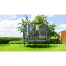 EXIT Elegant Premium Trampolin ø253cm mit Deluxe Sicherheitsnetz - schwarz