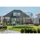 EXIT Black Edition Trampolin ø427cm - schwarz
