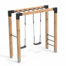 EXIT Linea Robust 110 Holz-Monkeybar mit Doppelschaukel