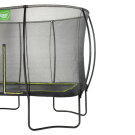 EXIT Silhouette Trampolin 244x366cm mit Leiter - schwarz