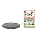 EXIT Silhouette Bodentrampolin ø244cm - schwarz