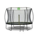 EXIT Silhouette Trampolin ø244cm mit Leiter - schwarz