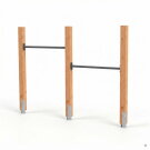 EXIT Linea 85 Doppel-Holz-Reckstange | Douglas-Holz