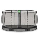 EXIT Allure Premium Bodentrampolin ø427cm - schwarz