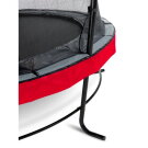 EXIT Elegant Trampolin ø305cm mit Economy Sicherheitsnetz - rot