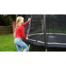 EXIT Black Edition Trampolin ø244cm - schwarz