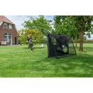 EXIT Maestro stählernes Fußballtor 180x120cm - schwarz