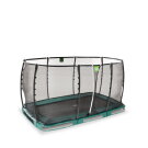 EXIT Allure Premium Bodentrampolin 214x366cm - gr&uuml;n