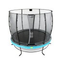 EXIT Elegant Trampolin ø305cm mit Economy Sicherheitsnetz - blau