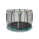 EXIT Allure Classic Bodentrampolin &oslash;305cm - gr&uuml;n
