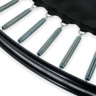 EXIT Dynamic ebenerdiges Trampolin ø305cm mit Freezone Sicherheitsplatten - schwarz