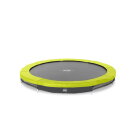 EXIT Silhouette sports Bodentrampolin ø244cm - grün