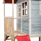 EXIT Loft 300 Holzspielhaus - blau