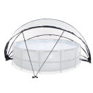 EXIT Pool Abdeckung am Boden ECO ø550cm