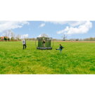 EXIT Black Edition Bodentrampolin ø244cm - schwarz
