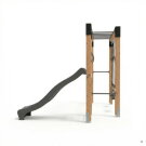 EXIT Linea Robust 110 Holz-Monkeybar mit Doppelschaukel und Rutsche