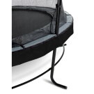 EXIT Elegant Trampolin ø305cm mit Economy Sicherheitsnetz - schwarz