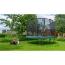 EXIT Elegant Trampolin ø253cm mit Economy Sicherheitsnetz - grün