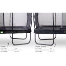 EXIT Elegant Premium Trampolin Komplettset 244x427cm - schwarz