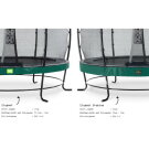 EXIT Elegant Premium Trampolin Komplettset ø366cm - grün