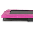 EXIT Silhouette Bodentrampolin 214x305cm - rosa