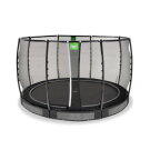 EXIT Allure Premium Bodentrampolin ø366cm - schwarz