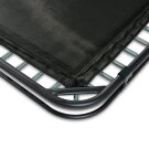 EXIT InTerra ebenerdige sports Trampolin 214x305cm - schwarz